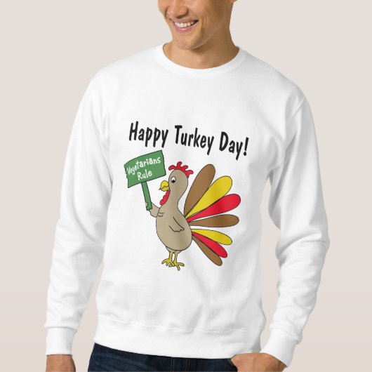 Thanksgiving Turkije Trui (Voorkant)
