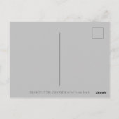 THANKSGIVING TURKIJE UNICORN, WEEFSELS BRIEFKAART (Achterkant)