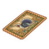 THANKSGIVING TURKIJE UNICORN, WEEFSELS MAGNEET (Linkerzijde)