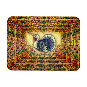 THANKSGIVING TURKIJE UNICORN, WEEFSELS MAGNEET