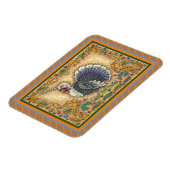 THANKSGIVING TURKIJE UNICORN, WEEFSELS MAGNEET (Linkerzijde)