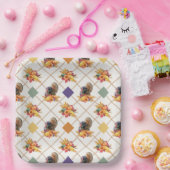 Thanksgiving Turkije Vakantiepapier Bord (Feest)