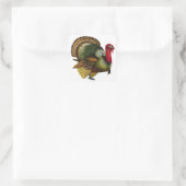 Thanksgiving Turkije Vierkante Sticker (Tas)