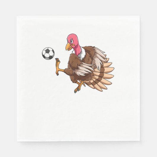 Thanksgiving Turkije voetbalsport T Servet (Voorkant)