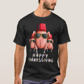 Thanksgiving Turkije voor vrienden Turkije T-shirt (Voorkant)