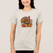 Thanksgiving Turkije Vrouwen T-shirt (Voorkant)
