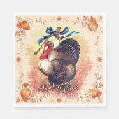 Thanksgiving Turkije wenst Servet (Voorkant)