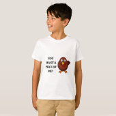 Thanksgiving Turkije (wil een stuk) T-shirt (Voorkant volledig)
