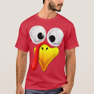 Thanksgiving Turkije wordt geconfronteerd met een T-shirt