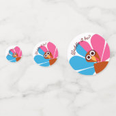 Thanksgiving TurkijeGenderonthulling Confetti (Achterkanten)