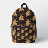 Thanksgiving Twerkey  Backpack Bedrukte Rugzak (Voorkant)