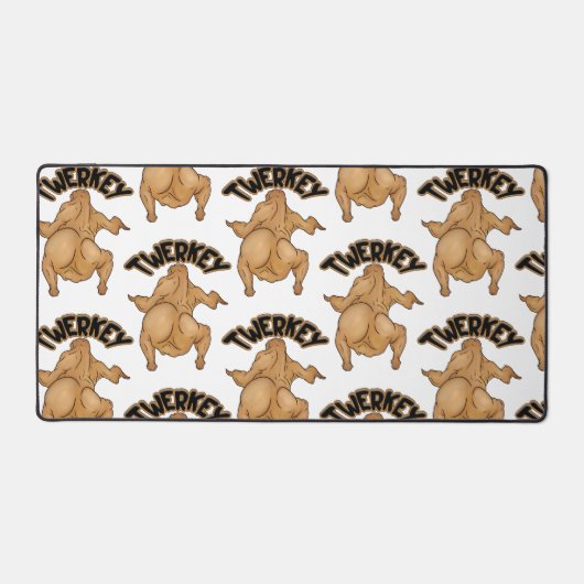 Thanksgiving Twerkey Desk Mat (Voorkant)