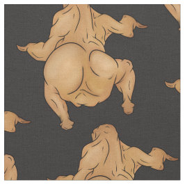 Thanksgiving Twerkey Fabric Stof