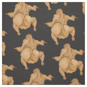 Thanksgiving Twerkey Fabric Stof (Swatch)