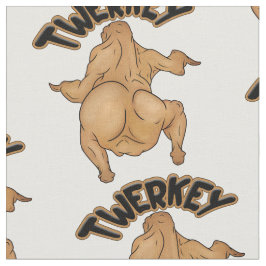 Thanksgiving Twerkey Fabric Stof