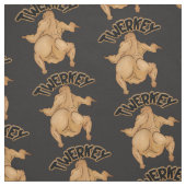 Thanksgiving Twerkey Fabric Stof (Swatch)