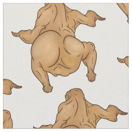 Thanksgiving Twerkey Fabric Stof