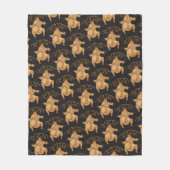 Thanksgiving Twerkey Flaneldeken Fleece Deken (Voorkant)