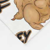 Thanksgiving Twerkey Fleece Blanket (Hoek)