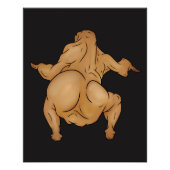 Thanksgiving Twerkey Glossy Poster (Voorkant)