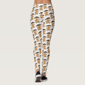 Thanksgiving Twerkey Leggingen Leggings (Achterkant)