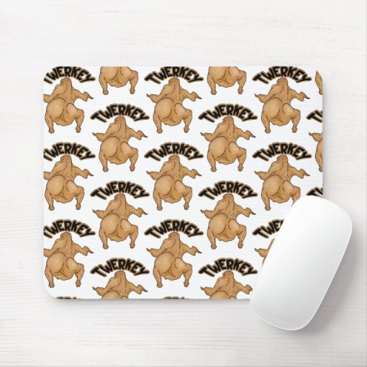 Thanksgiving Twerkey Mousepad Muismat (Met muis)
