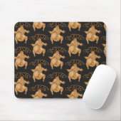 Thanksgiving Twerkey  Mousepad Muismat (Met muis)