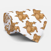 Thanksgiving Twerkey Neck Tie Stropdas (Opgerold)