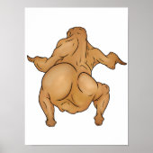 Thanksgiving Twerkey Poster (Voorkant)