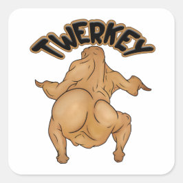 Thanksgiving Twerkey Sticker