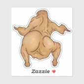 Thanksgiving Twerkey Sticker (Vel)