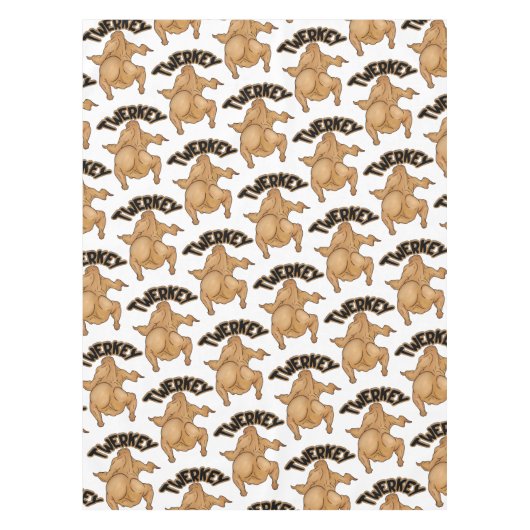Thanksgiving Twerkey Tablecloth Tafelkleed (Voorkant)