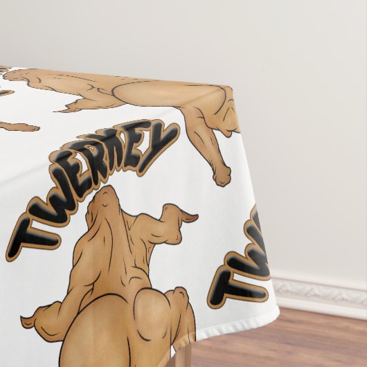 Thanksgiving Twerkey Tablecloth Tafelkleed (Voorbeeld)