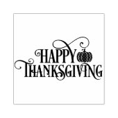 Thanksgiving typografie  rubberstempel (Afrduk)