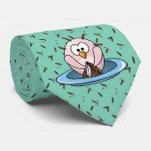 Thanksgiving uil stropdas (Opgerold)