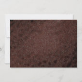 Thanksgiving uitnodigen - Laten we Bedankt geven Kaart (Achterkant)