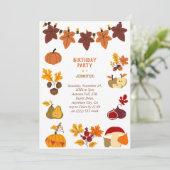 Thanksgiving Uitnodiging (Staand voorkant)