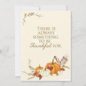 Thanksgiving uitnodiging (Achterkant)