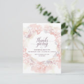 Thanksgiving Uitnodiging Briefkaart (Staand voorkant)