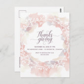 Thanksgiving Uitnodiging Briefkaart (Voorkant / Achterkant)