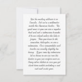 Thanksgiving Uitnodiging Sjabloon Vintage (Achterkant)