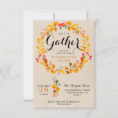 Thanksgiving Uitnodiging - Thanksgiving (Voorkant)