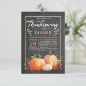 Thanksgiving Uitnodiging - Thanksgiving (Staand voorkant)