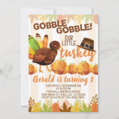 Thanksgiving uitnodiging tot het indienen van zond (Voorkant)