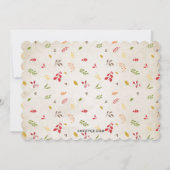 Thanksgiving - Uitnodiging tot het vieren van de o (Achterkant)