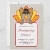 Thanksgiving uitnodiging Turkije (Voorkant)