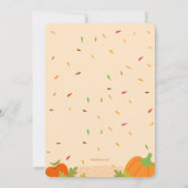 Thanksgiving uitnodiging Turkije (Achterkant)