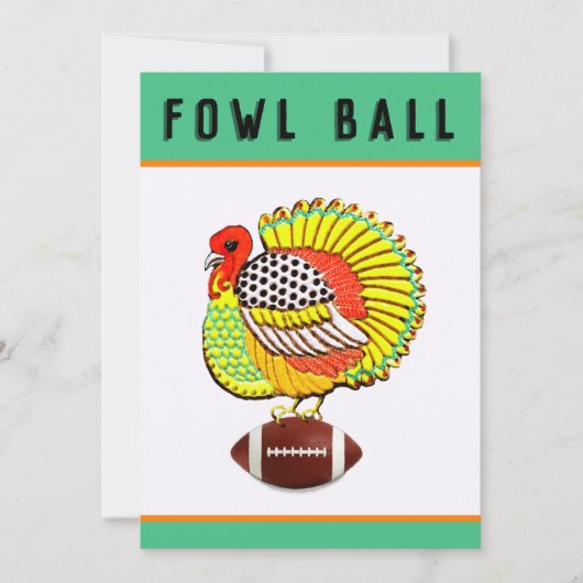 Thanksgiving Uitnodigingen (Voorkant)