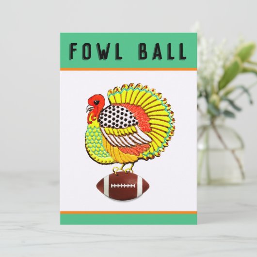 Thanksgiving Uitnodigingen (Staand voorkant)