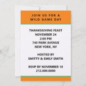 Thanksgiving Uitnodigingen (Achterkant)